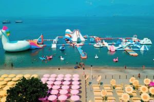 Inflatable Island in Philippines - Floating Playground