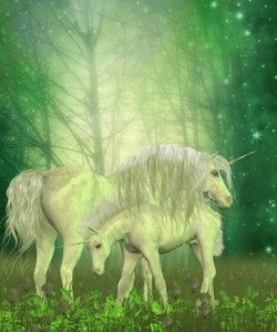 how do unicorns live eating grass