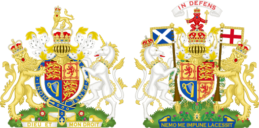 royal coat of arms of the united kingdom