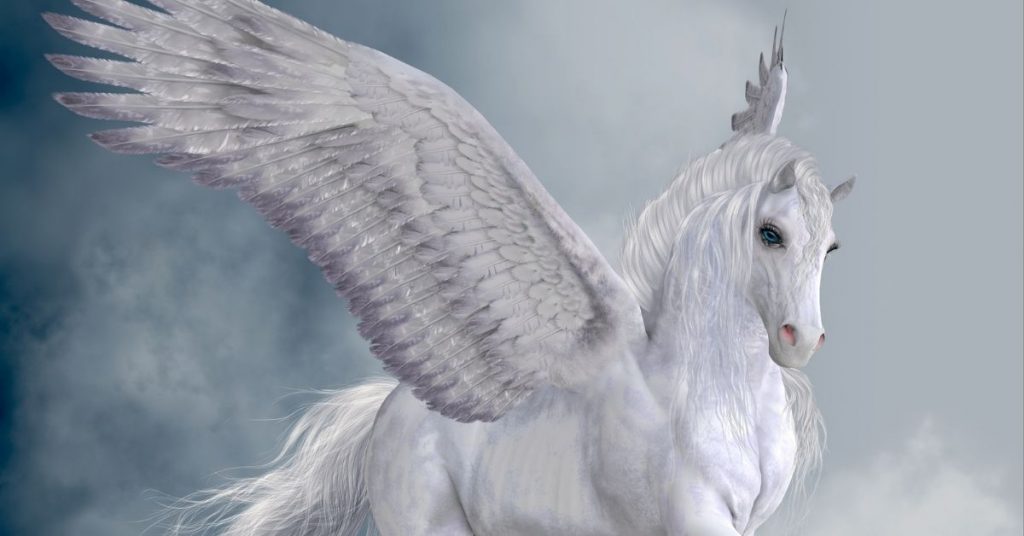 Pegasus Quiz - White Magical Pegasus