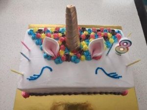 Rectangle Unicorn Cake