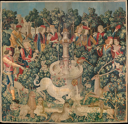 The Hunt of the Unicorn Tapestry 1