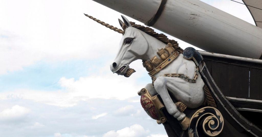 Unicorns in Scotland - The Figurehead of HMS Unicorn