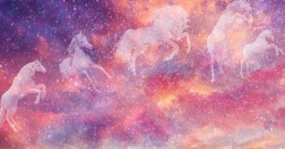 Spiritual Meaning of Unicorns - Unicorns in a Star Sky